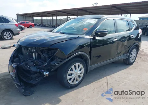 2015 Nissan Rogue S из США, поврежденный, VIN KNMAT2MV0FP504089